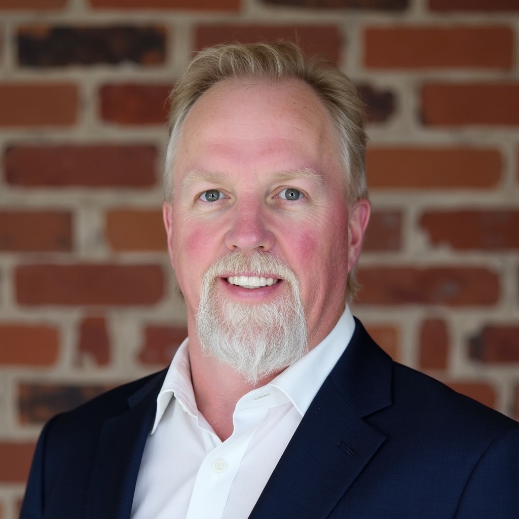 Mark headshot – Brick wall